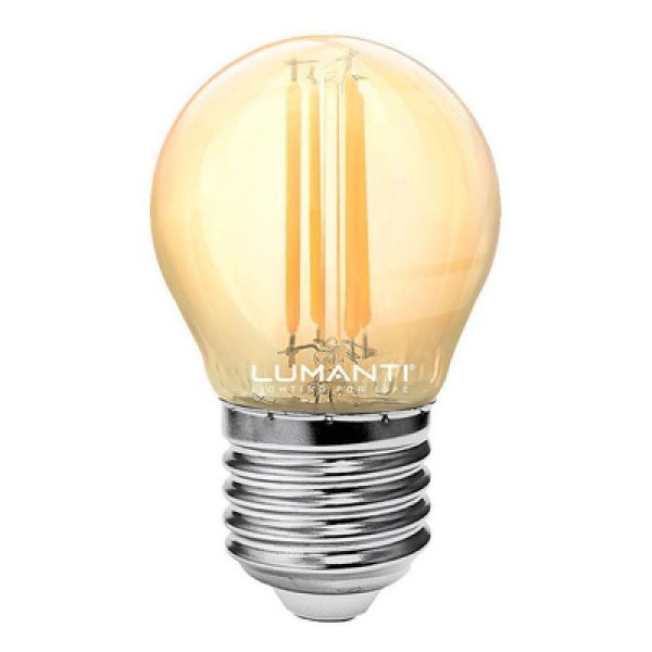 Lâmpada Filamento Led Bolinha G45 4w 2400k Bivolt E27 Lumanti