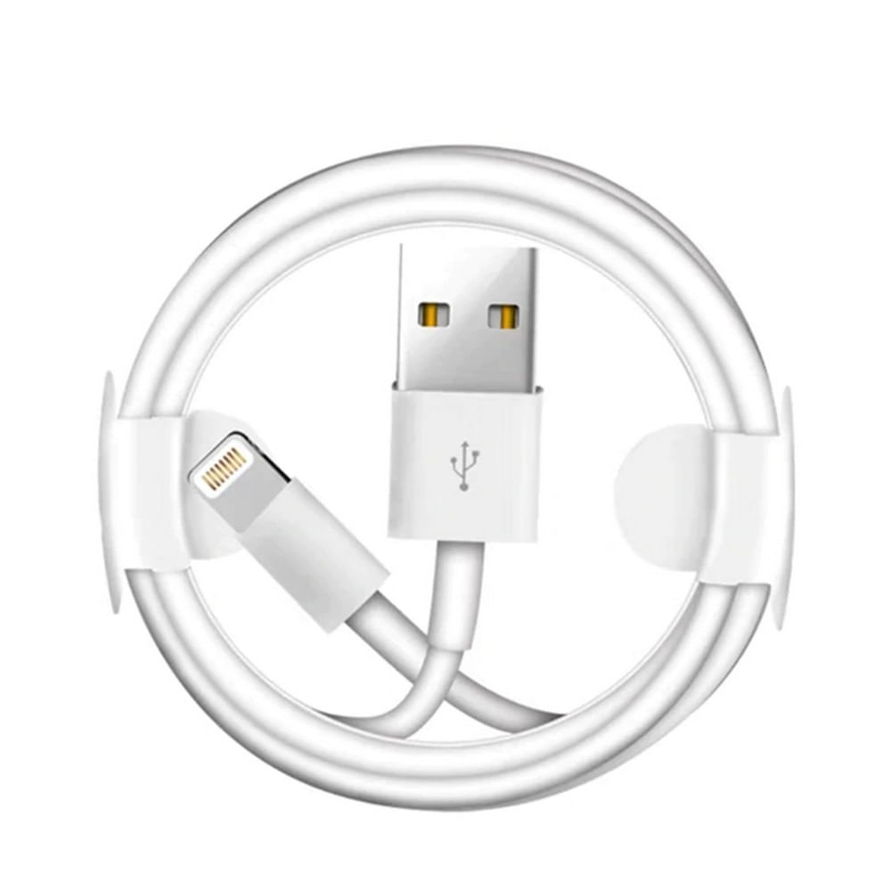 Cabo USB Iphone 5/6 Branco Mega Bay