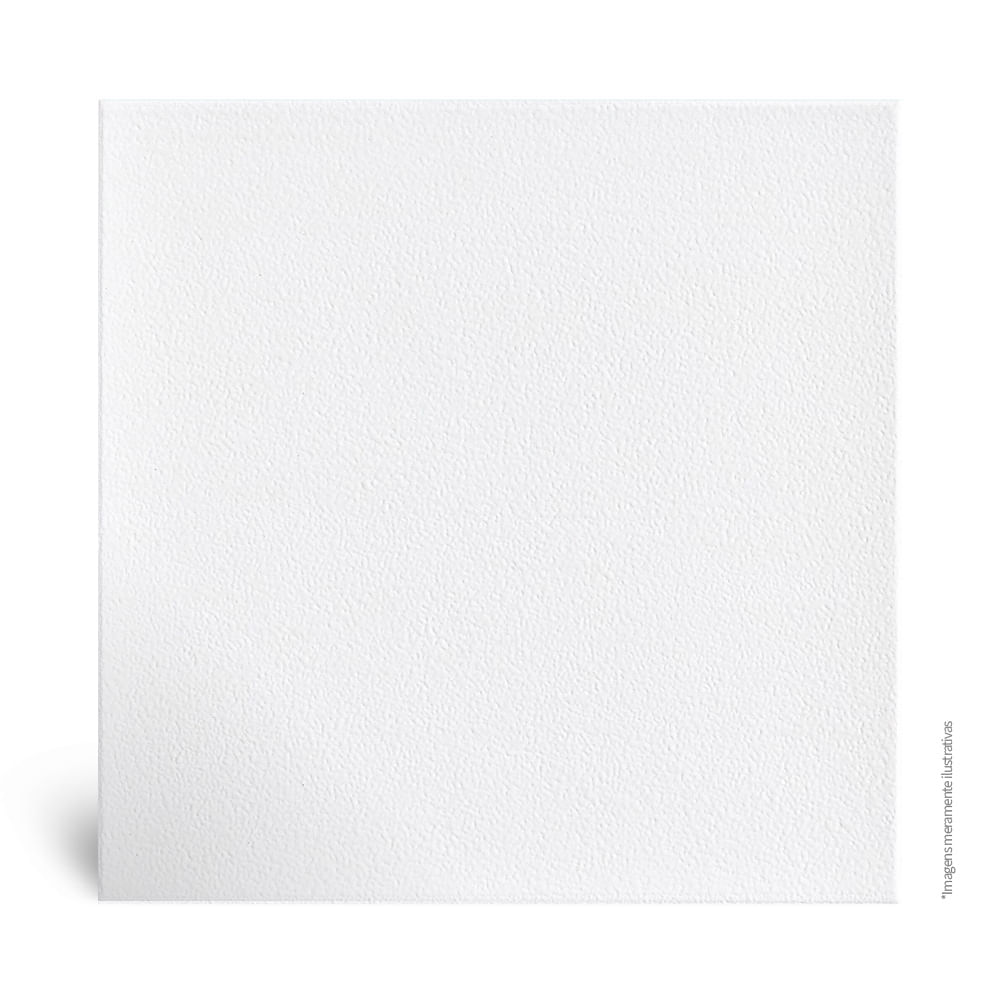 Encontraproduto.com.br - Piso Cerâmico Granilhado Neve Branco Tipo A 57X57CM - Cerbras