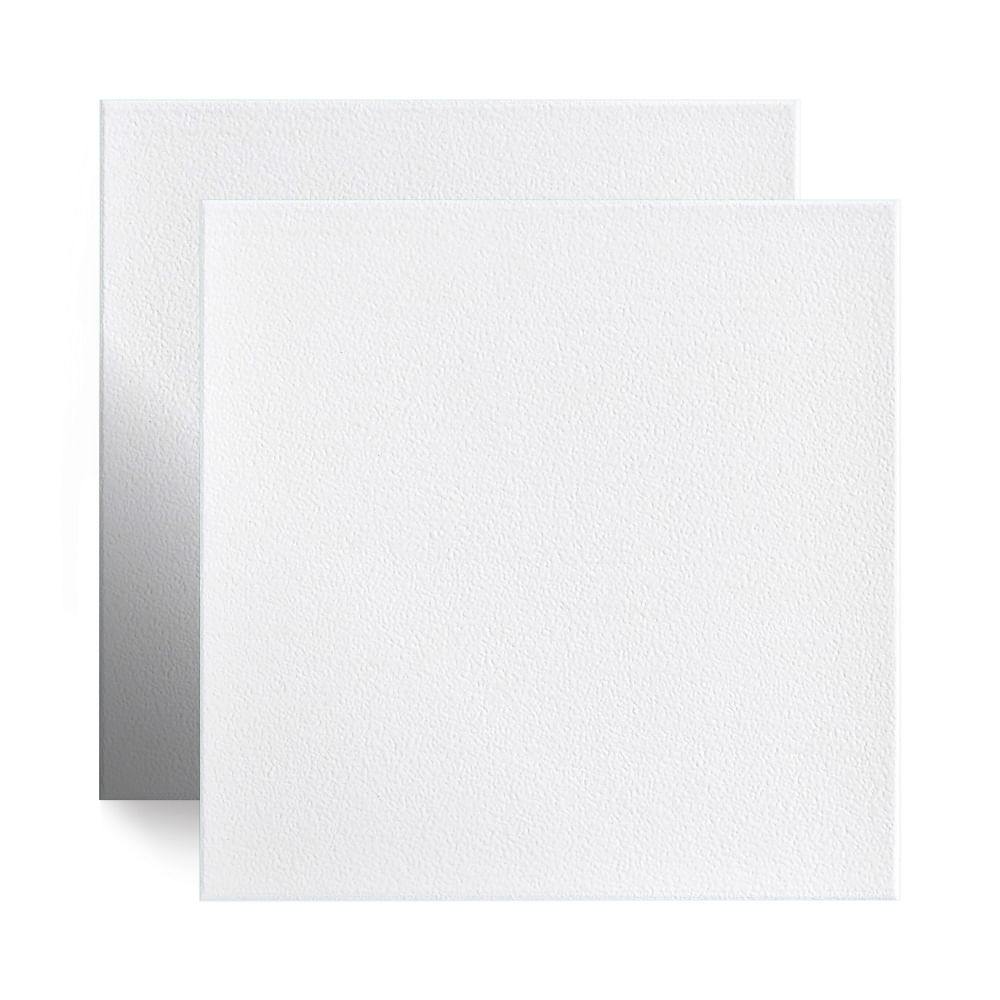 Encontraproduto.com.br - Piso Cerâmico Granilhado Neve Branco Tipo A 57X57CM - Cerbras