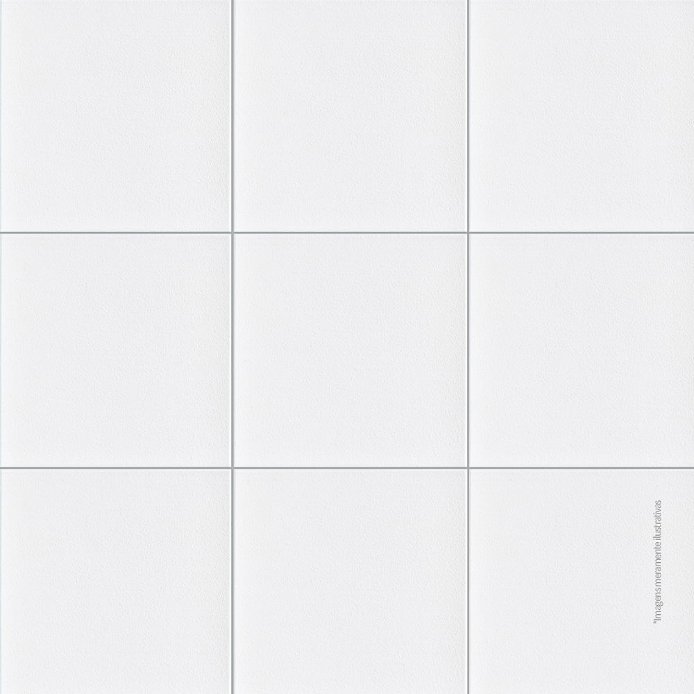 Encontraproduto.com.br - Piso Cerâmico Granilhado Neve Branco Tipo A 57X57CM - Cerbras