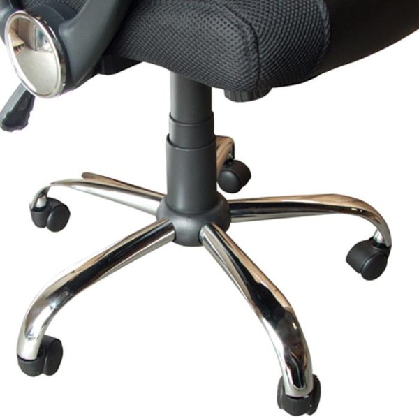 Encontraproduto.com.br - KIT com 4 Cadeiras Presidente em Tela Mesh PEL-8009 Preta