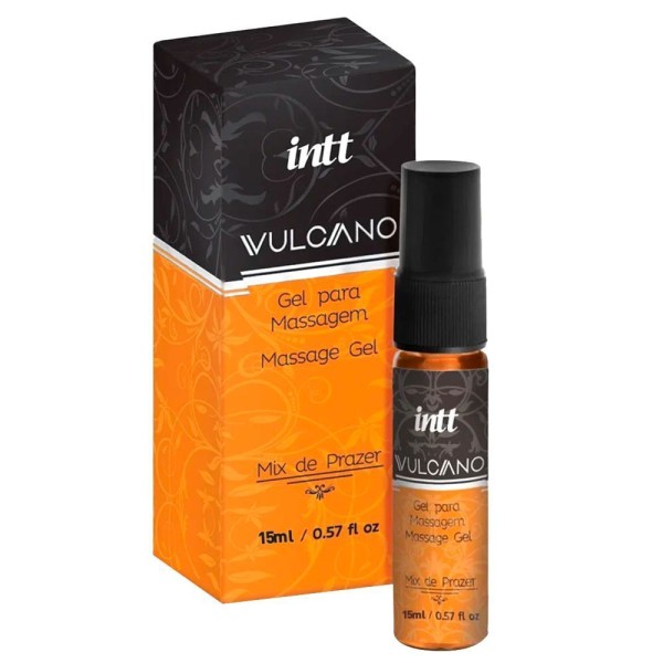 Encontraproduto.com.br - Vulcano Gel Em Spray Unissex Com Super Aquecimento Intt