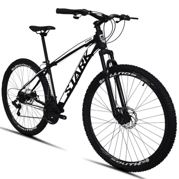 Encontraproduto.com.br - Bicicleta South Stark Aro 29 24 Marchas Preto Branco
