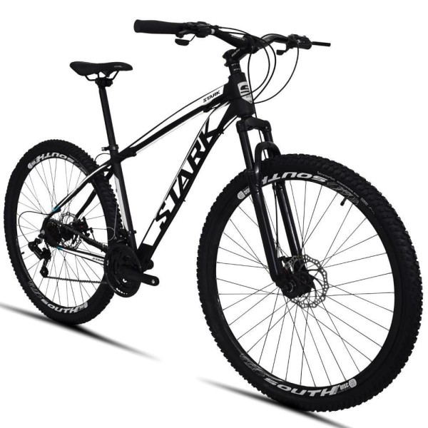 Encontraproduto.com.br - Bicicleta South Stark Aro 29 24 Marchas Preto Branco