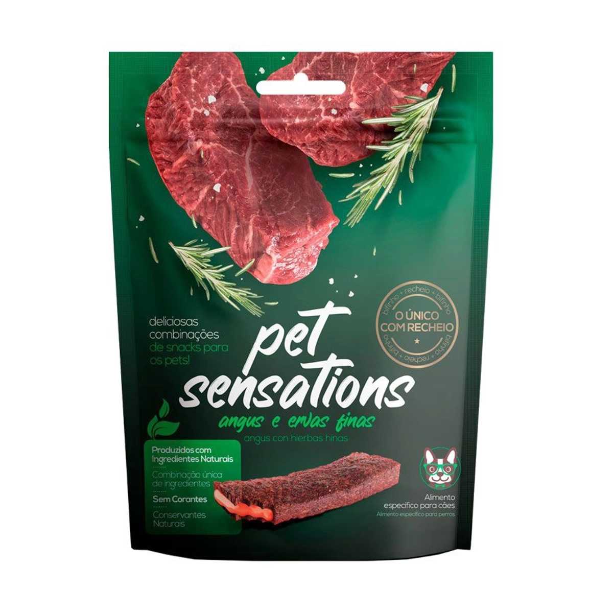 Snacks Petitos Bifinho Sensations Angus com Ervas Finas 65 g