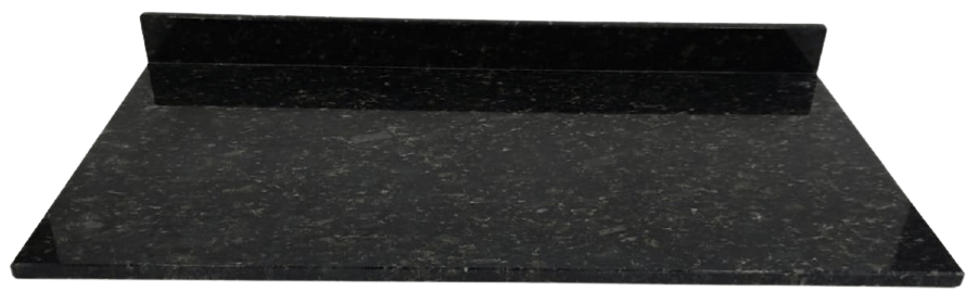Tampo Stand Nero 150x55 Verde Ubatuba Legg Mármore
