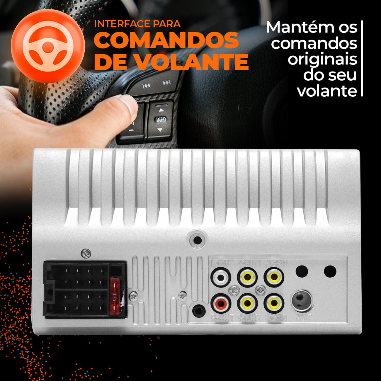Encontraproduto.com.br - Central Multimídia Shutt Miami 2 Din 7