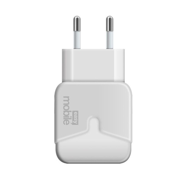 Encontraproduto.com.br - Carregador de iPhone USB-C Easy Mobile PD20W Branco