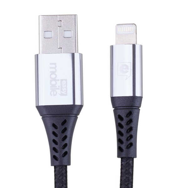 Encontraproduto.com.br - Cabo de iPhone New Force 1.5M Easy Mobile Preto