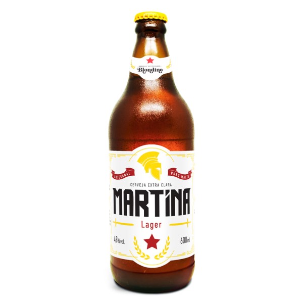 Cerveja Martina Lager 600ml