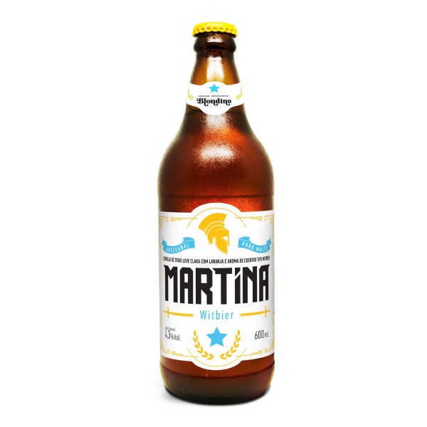 Encontraproduto.com.br - Cerveja Martina Witbier Garara 600ml