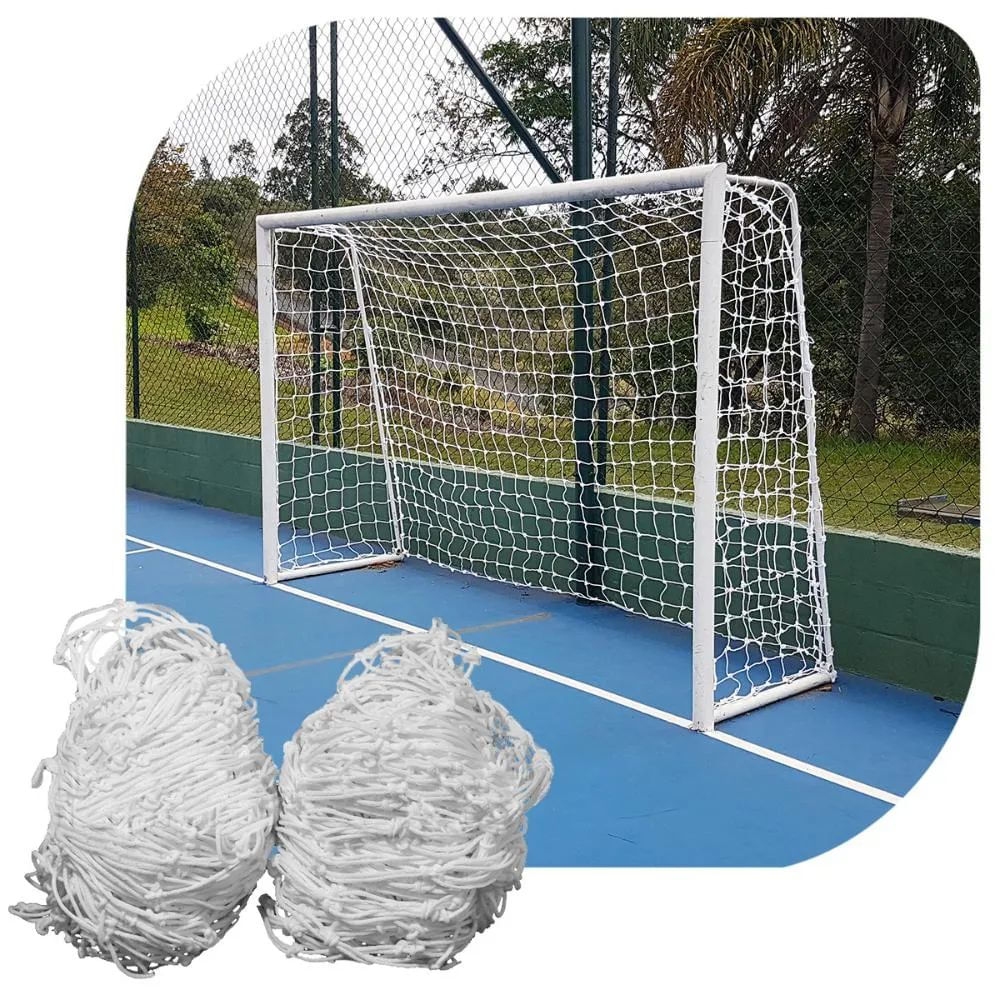Rede de Futebol de Salão Spitter Fio 6mm Nylon