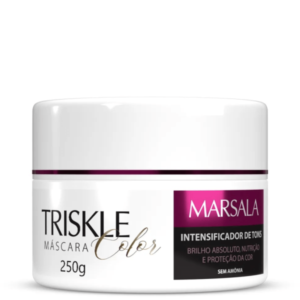 Triskle Máscara Repair Intensificadora Colors Marsala 250g