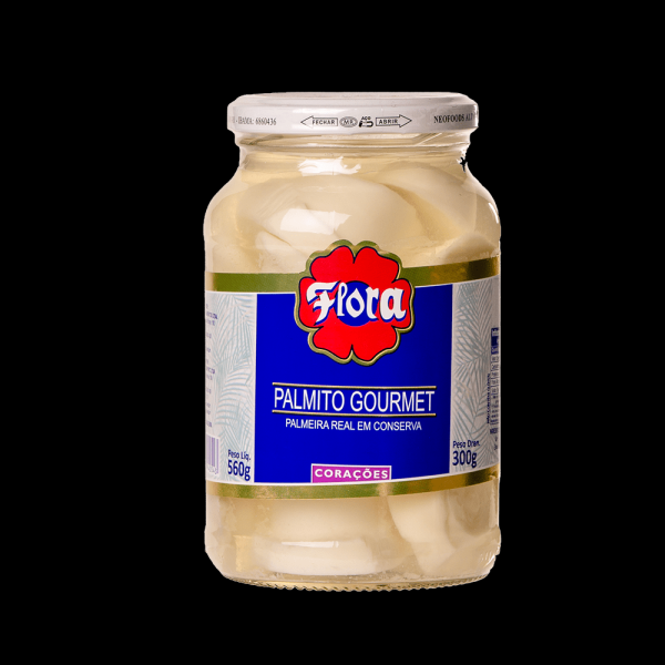 Palmito Corações Flora 300g