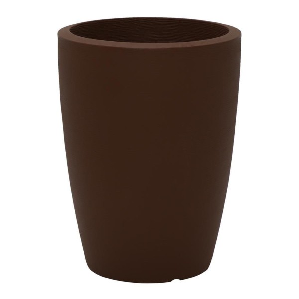 Encontraproduto.com.br - Vaso Tramontina Thai em Polietileno Marrom 67 Cm