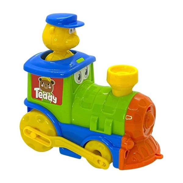 Encontraproduto.com.br - Brinquedo Trenzinho Teddys Train Samba Toys