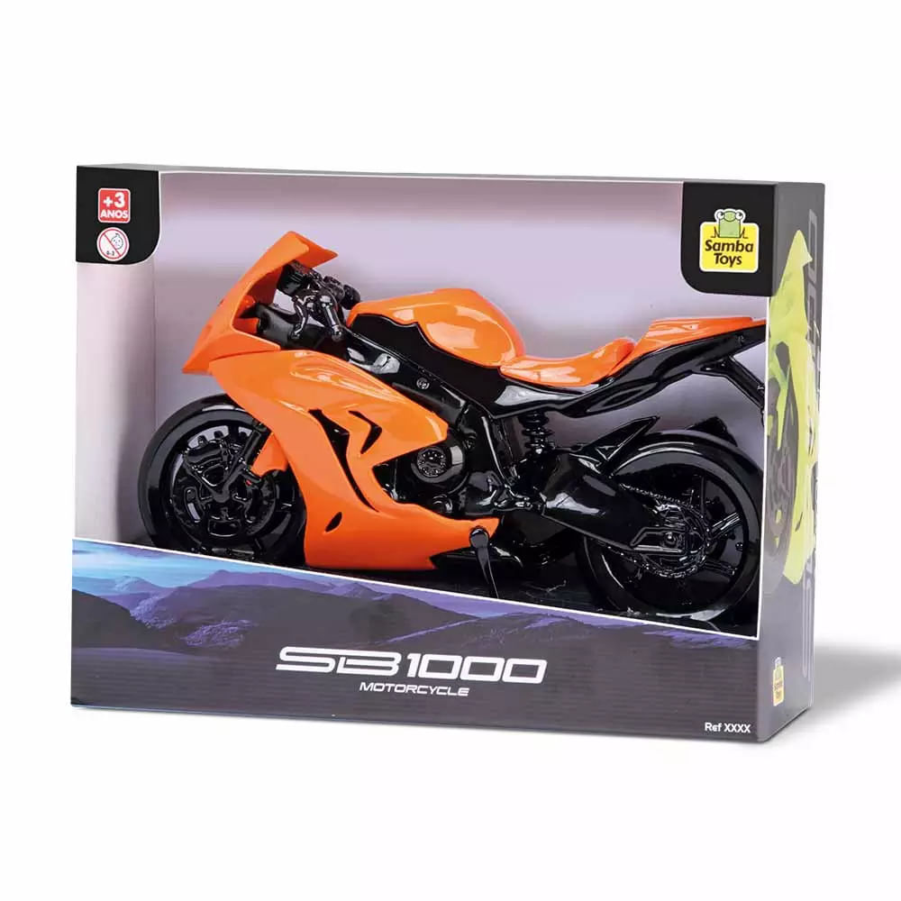 Encontraproduto.com.br - Moto Samba Toys Sb1000 Motorcycle Cores Diversas - Item Sortido