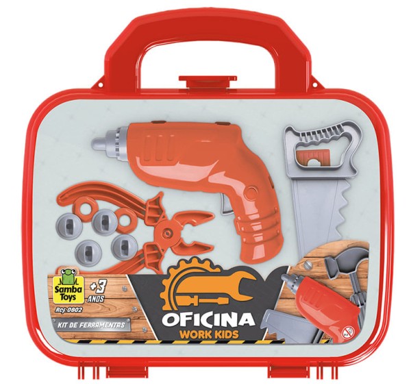 Encontraproduto.com.br - Brinquedo Maleta de Ferramentas Samba Toys