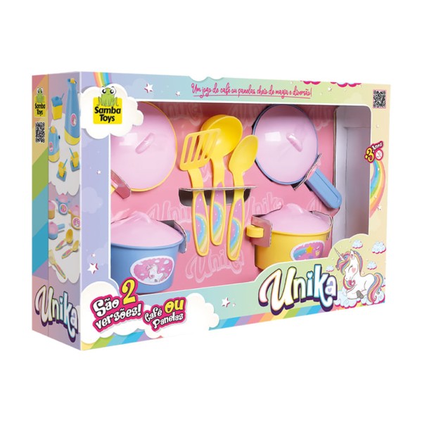 Encontraproduto.com.br - Kit Panelinhas Unika Samba Toys 562
