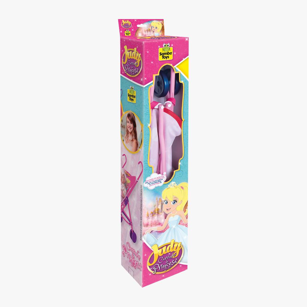 Encontraproduto.com.br - Acessório para Boneca - Carrinho de Princesa - Judy - Samba Toys