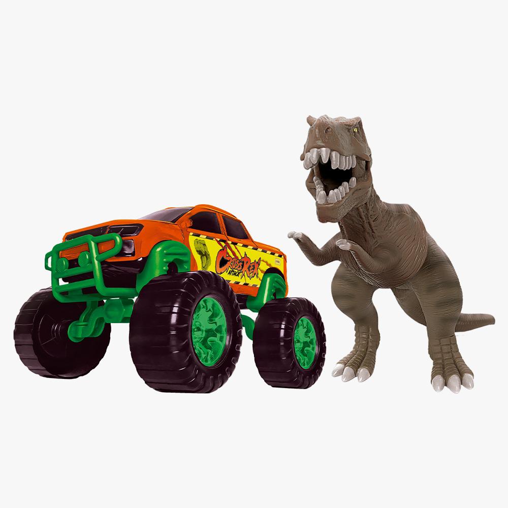Encontraproduto.com.br - Pick-Up com Dino Samba Toys 0096