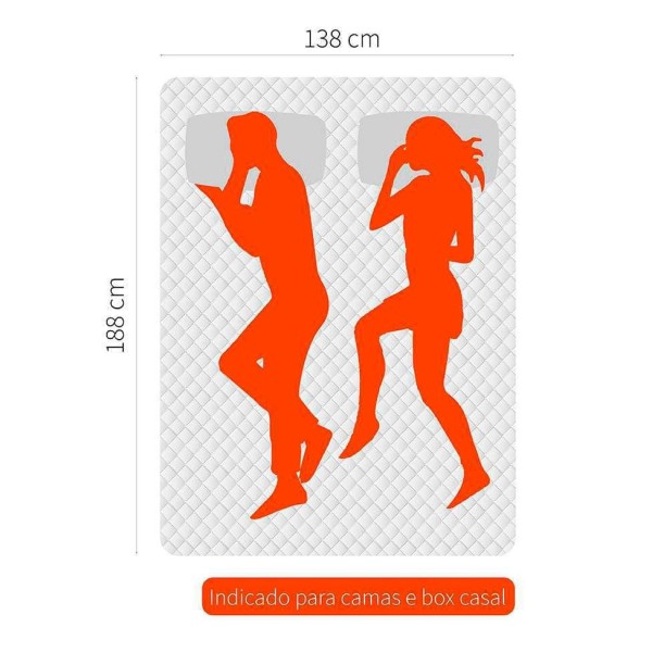 Encontraproduto.com.br - Colchão Casal Supreme Molas Ensacadas (30x138x188) Bege e Marrom