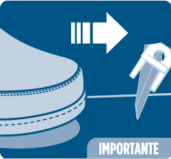 Encontraproduto.com.br - Cunha Para Separador Nivela Piso Linha Flex Moldimplas NPMC25 Azul Pacote com 25 Unidades