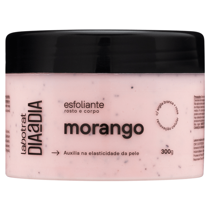 Encontraproduto.com.br - Esfoliante Corpo e Rosto 300g Dia a Dia Morango - Labotrat