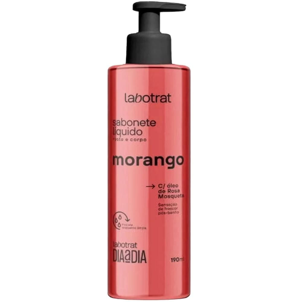 Encontraproduto.com.br - Sabonete Líquido Labotrat Dia a Dia Morango 190ml