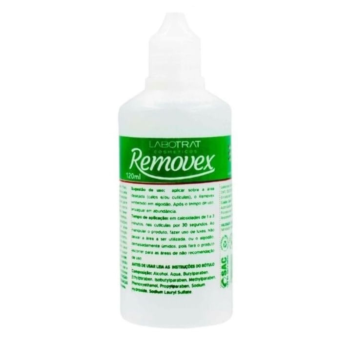 Encontraproduto.com.br - Amaciante de Calosidade 120ml Removex Labotrat
