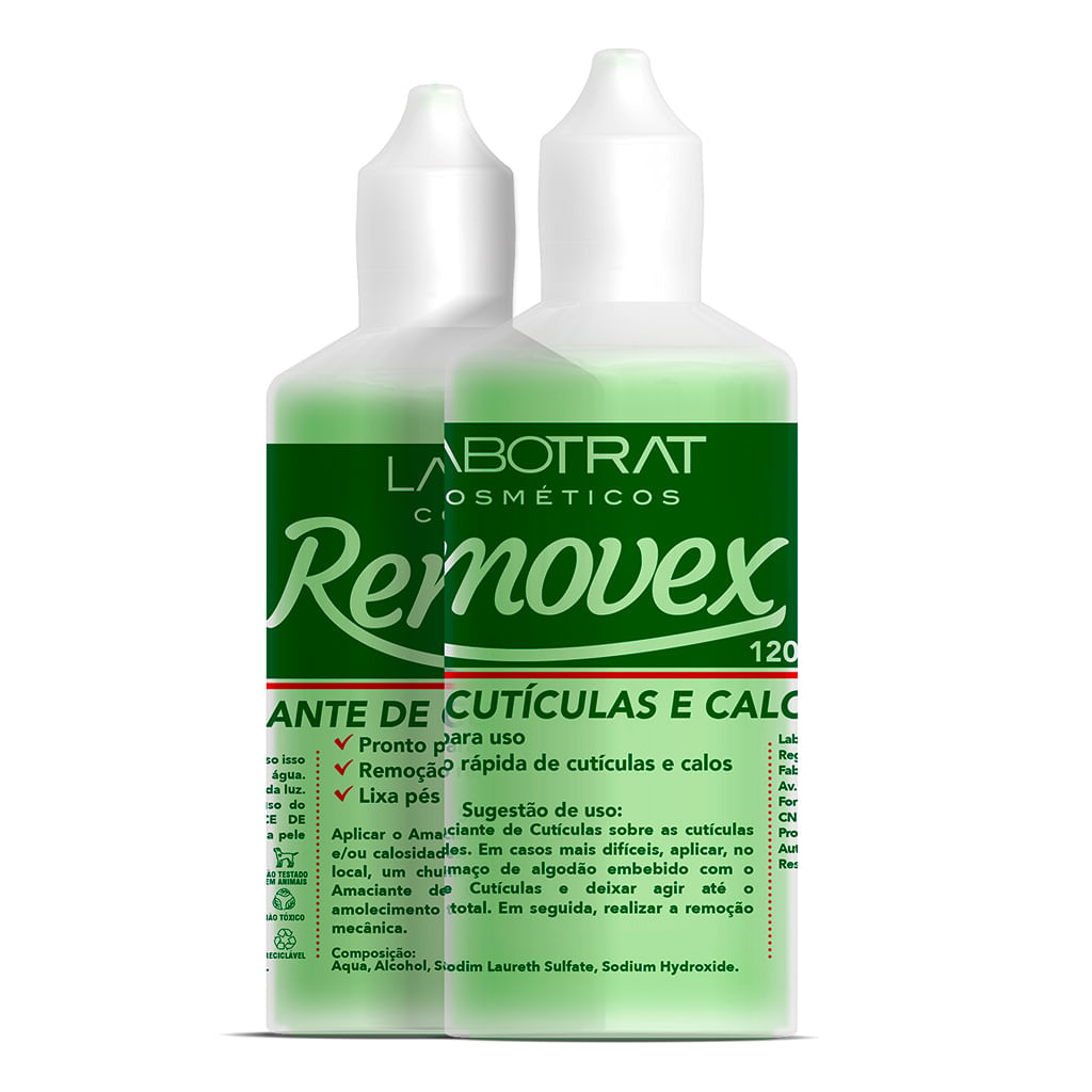 Encontraproduto.com.br - Amaciante de Calosidade 120ml Removex Labotrat