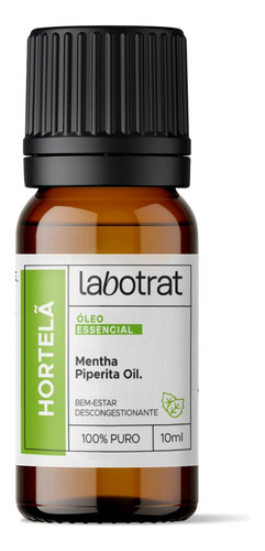 Encontraproduto.com.br - Oleo Essencial 10ml Hortela - Labotrat