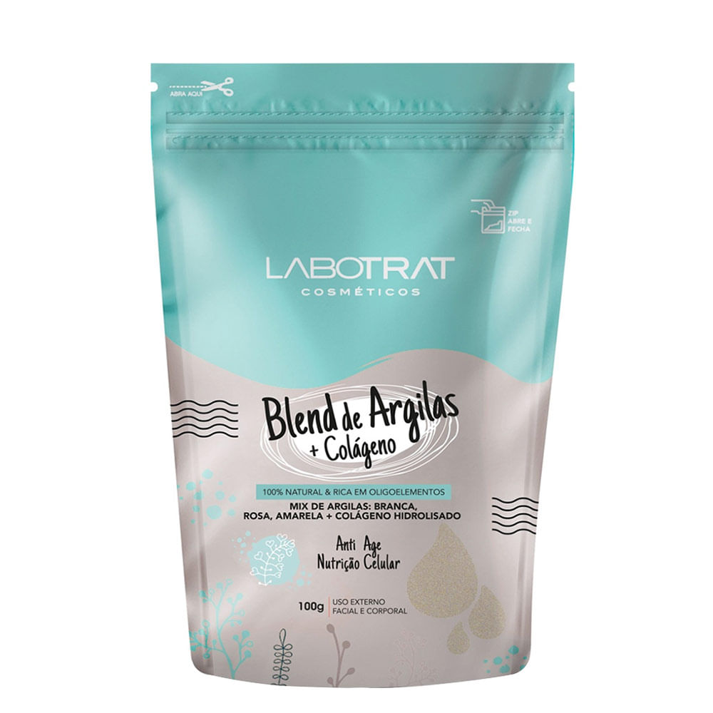 Blend de Argilas Labotrat Facial e Corporal Colágeno100g