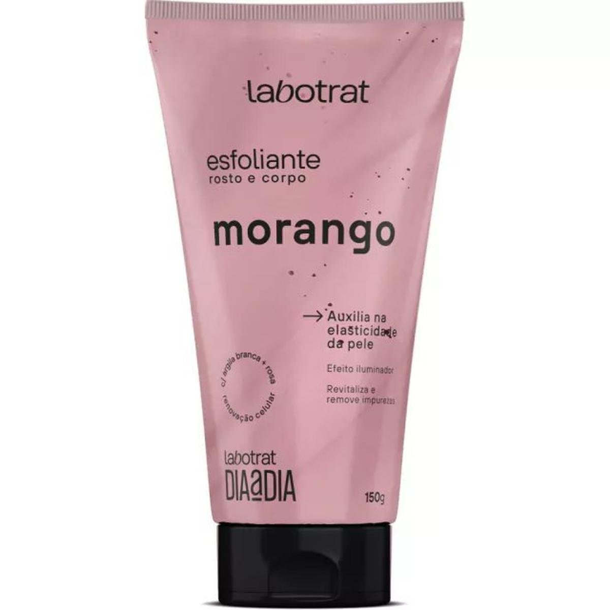 Esfoliante Corpo e Rosto 150g Morango - Labotrat