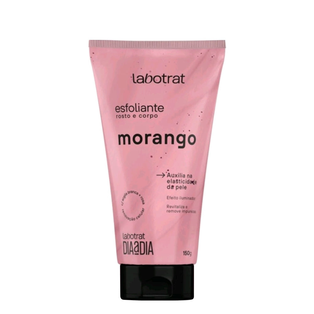Encontraproduto.com.br - Esfoliante Corpo e Rosto 150g Morango - Labotrat