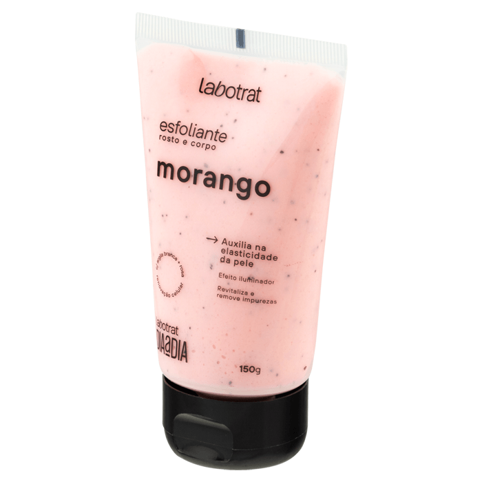 Encontraproduto.com.br - Esfoliante Corpo e Rosto 150g Morango - Labotrat