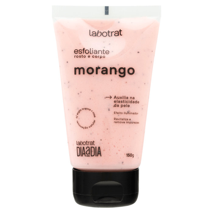 Encontraproduto.com.br - Esfoliante Corpo e Rosto 150g Morango - Labotrat