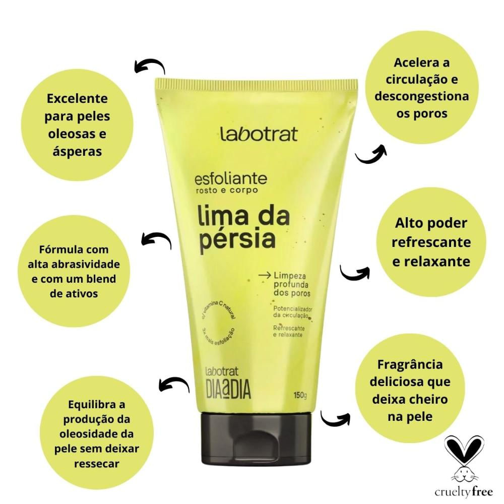 Encontraproduto.com.br - ESFOLIANTE LIMA DA PERSIA LABOTRAT DIA A DIA 150G