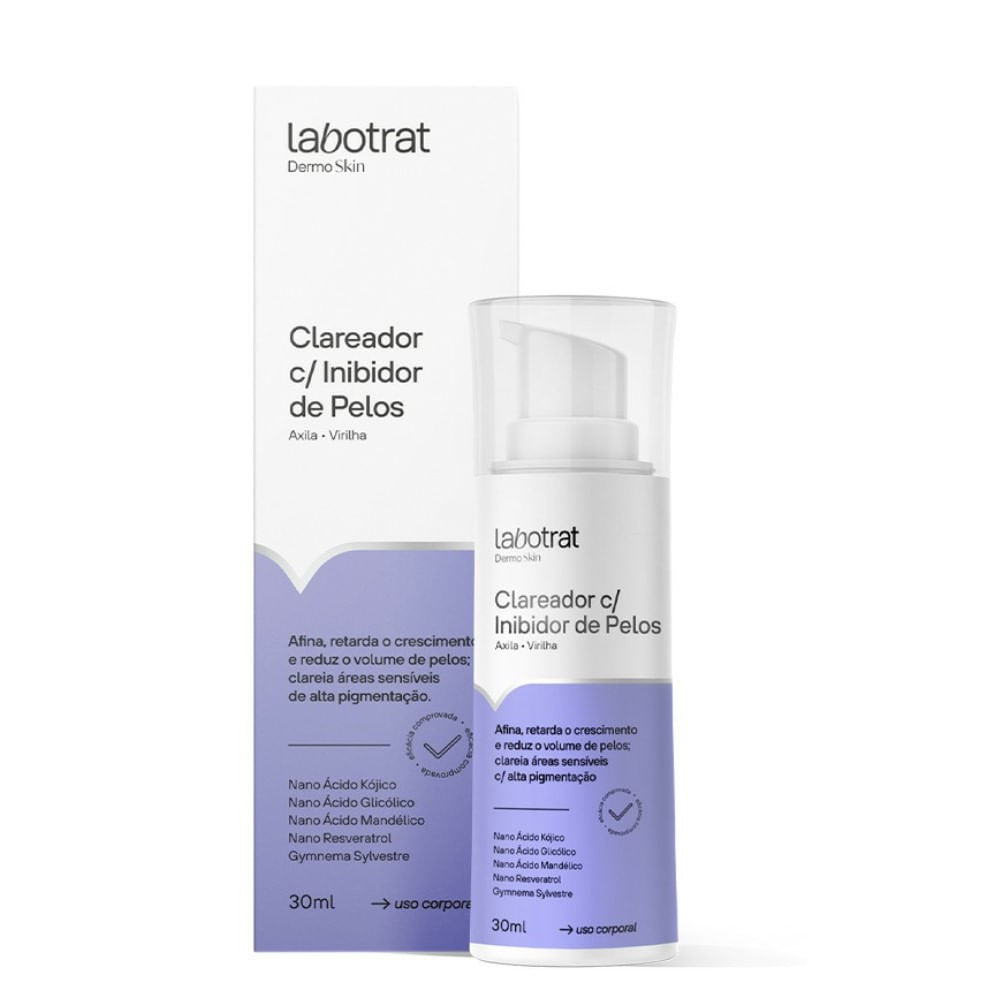 Encontraproduto.com.br - Sérum Clareador Labotrat Dermo com Inibidor de Pelos 30ml