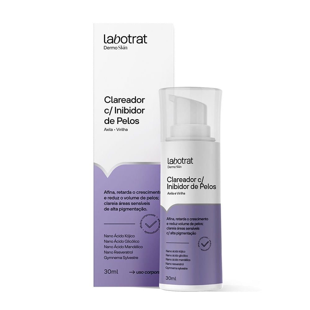 Encontraproduto.com.br - Sérum Clareador Labotrat Dermo com Inibidor de Pelos 30ml