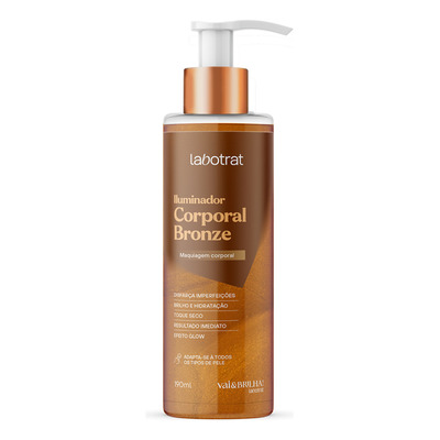 Iluminador Corporal Bronze Vai&Brilha 190ml Labotrat