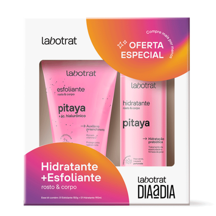 Encontraproduto.com.br - HIDRAT.LABOTRAT 190ML PITAYA KIT