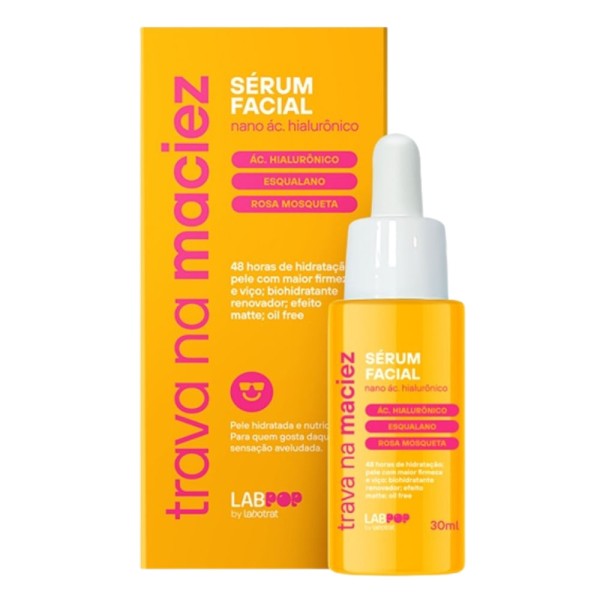 Encontraproduto.com.br - Sérum Facial Labopop by Labotrat Trava na Maciez 30ml