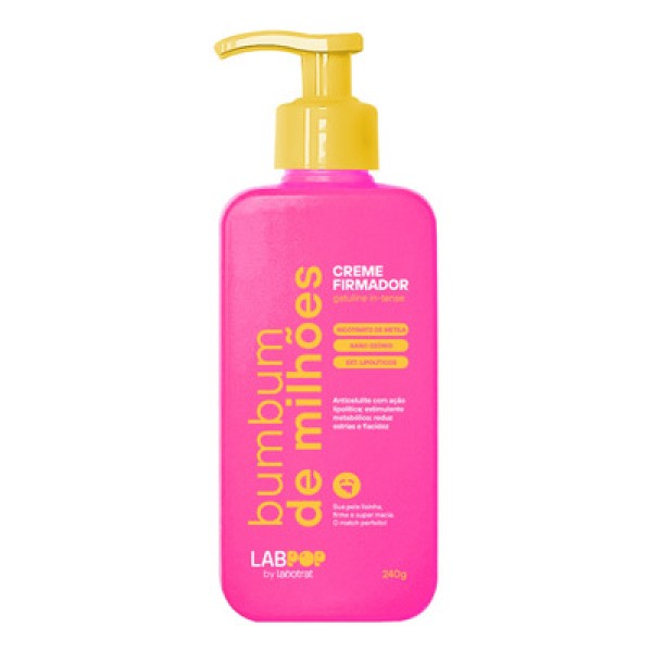 Creme Firmador Labpop By Labotrat Bumbum de Milhões 240g