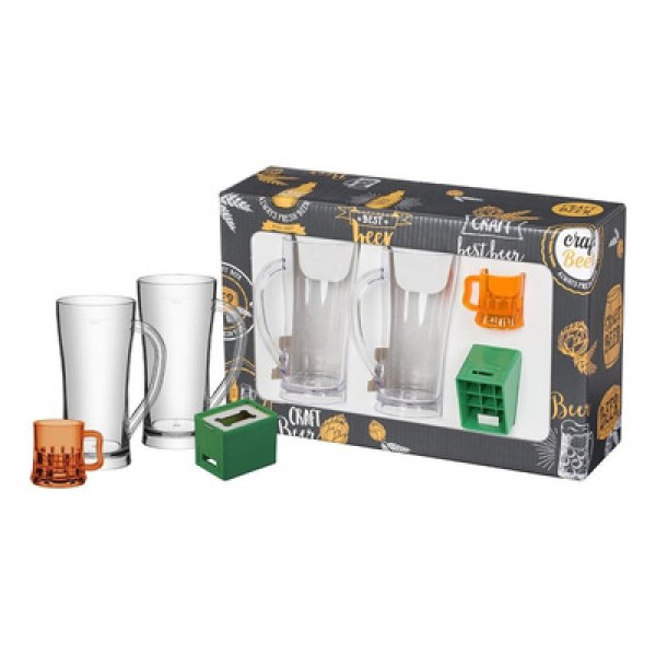 Encontraproduto.com.br - Copo Boccati 300ml - Kit 2 Copos + 2 Abridores