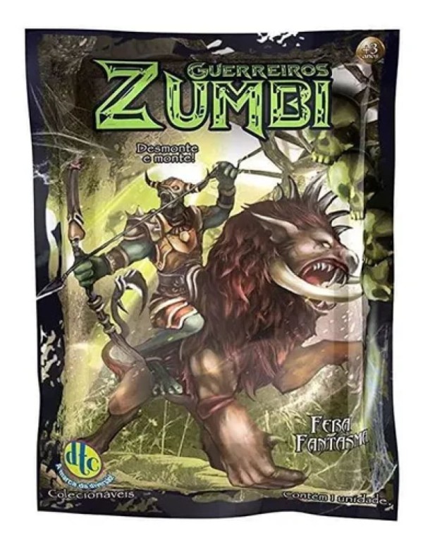 Encontraproduto.com.br - Brinquedo Desmonte E Monte Guerreiros Zumbi Kit Com 4