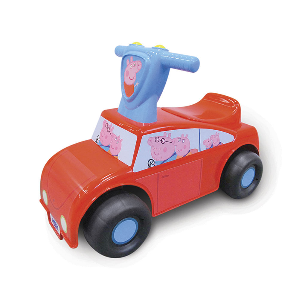 Encontraproduto.com.br - Carrinho Andador - PushN Scoot - Peppa Pig - DTC