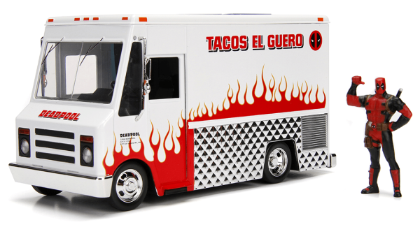 Encontraproduto.com.br - Metals Die Cast - Deadpool Taco Truck