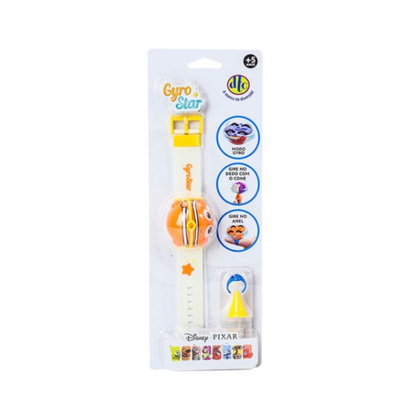 Pulseira Pião de Batalha Gyro Star Disney Pixar Sortido - Dtc